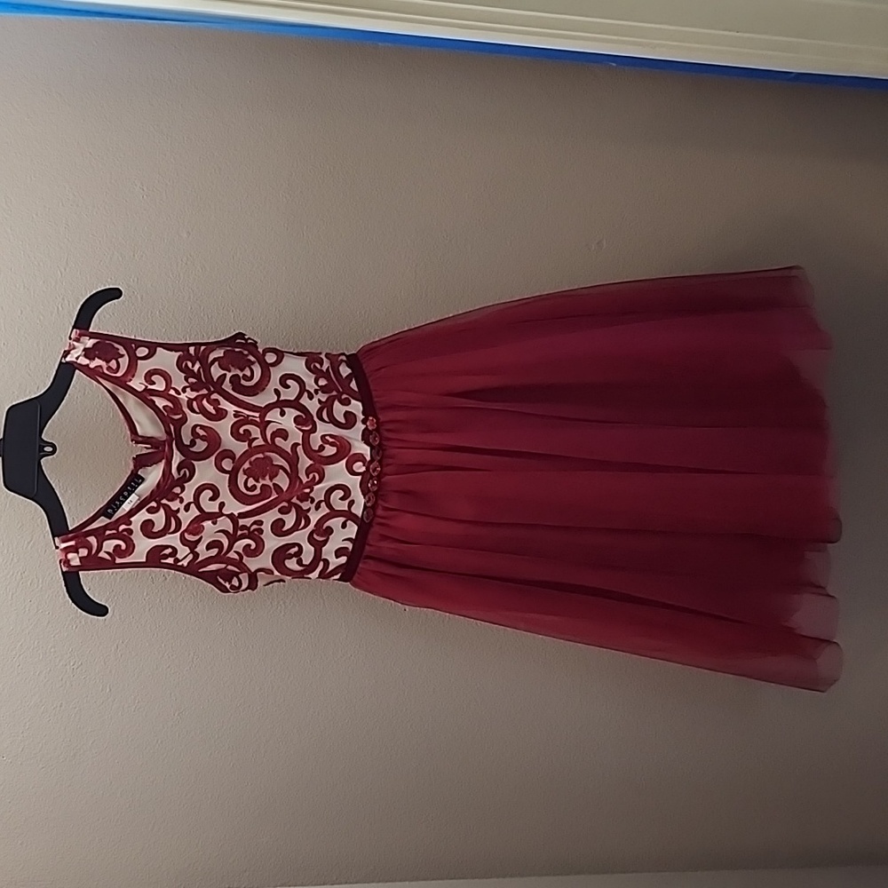 Red Biscotti dress